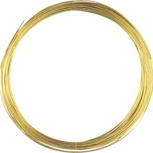 Messingdraad/goudkleurig draad, 1,0 mm, 3 meter