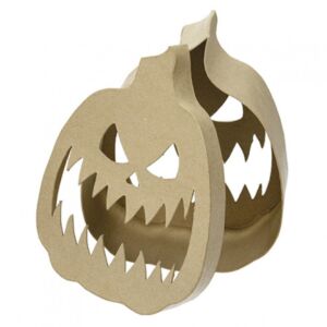 Eco shape halloween doos pompoen, 20 x 16 x 8 cm