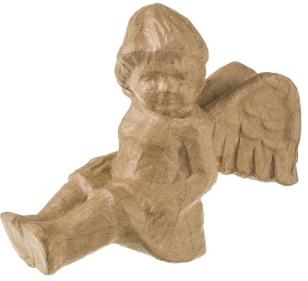 Eco shape engel zittend 14 x 6.5 x 16 cm