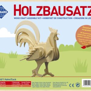Houten bouwpakket / 3D puzzel haan
