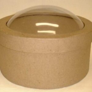 Eco shape doos rond dome, 14 cm