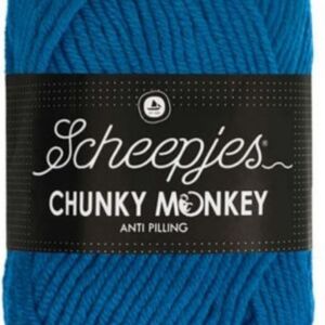 Chunky Monkey acrylwol 100 gram 2011 blauw