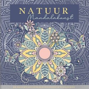 Natuur mandalakunst kleurboek