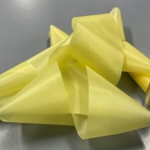 OUTLET Decoratie- / kadolint, 72mm x 2 meter, geel