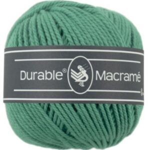 Durable macramegaren dark mint 80mtr