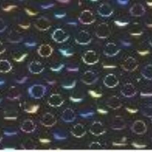 OUTLET Glazen kraaltjes/borduurkraaltjes/rocailles rainbow, 2 mm (11/0), 6 gram , scarabee