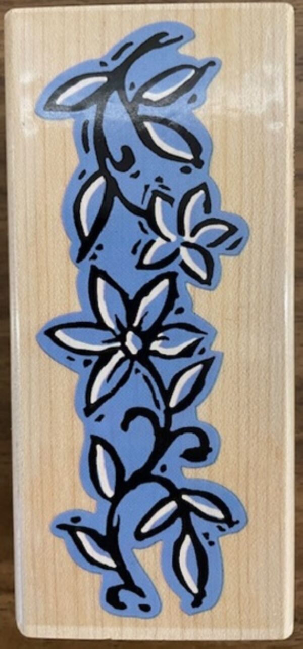 OUTLET Stempel Stampendous, Bloemenslinger, 10 x 3 cm