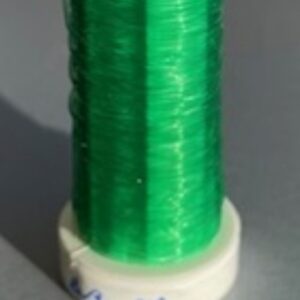 OUTLET Elastisch kralenkoord / elastisch rijgdraad, 0.5mm x 15 meter, groen
