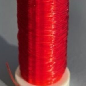 OUTLET Elastisch kralenkoord / elastisch rijgdraad, 0.5mm x 15 meter, rood
