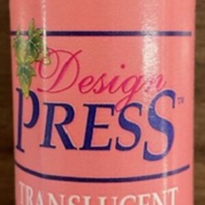 OUTLET Design press transparant acrylverf, 60 ml, perzik