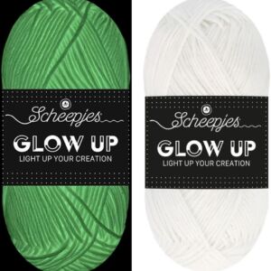 Scheepjes glow up haakgaren, 50 gram