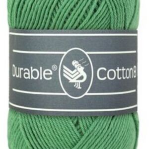 Durable cotton 8, katoenen breigaren/haakgaren, 50 gram, 2133 Dark Mint