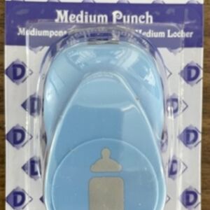 OUTLET Figuurpons / papierpons medium, 25mm, babyfles