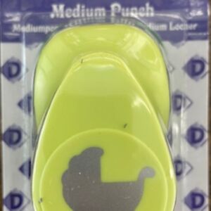 OUTLET Figuurpons / papierpons medium, 25mm, kinderwagen