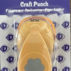 OUTLET Figuurpons / papierpons, 16mm, bloem