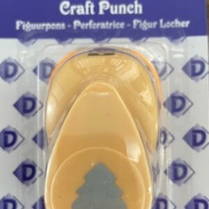 OUTLET Figuurpons / papierpons, 16mm, kerstboom