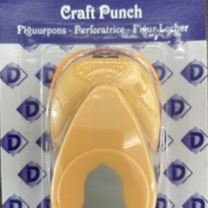 OUTLET Figuurpons / papierpons, 16mm, kerstklokje