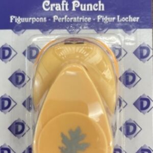 OUTLET Figuurpons / papierpons, 16mm, eikeblad