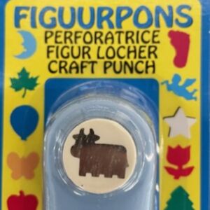 OUTLET Figuurponsje / papierponsje, 16mm, koe