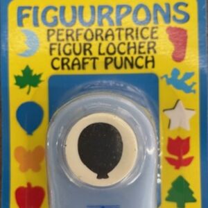 OUTLET Figuurponsje / papierponsje, 16mm, ballon