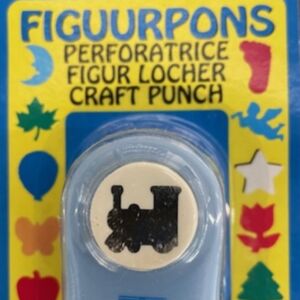 OUTLET Figuurponsje / papierponsje, 16mm, trein