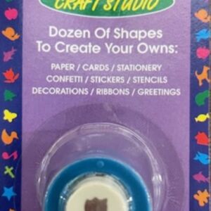 OUTLET Mini figuurponsje / papierponsje, 9.5 mm, tulp