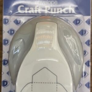 OUTLET Figuurpons / papierpons envelop, 3 x 3 cm vierkant