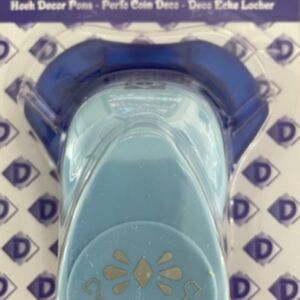 OUTLET Hoekpons diamant met sierrand, 38mm