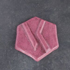 Ve-Ka poederglazuur/effectglazuur, 500 gram, roze