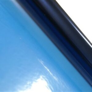 Cellofaan blauw transparant, 5 meter x 70 cm