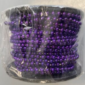 OUTLET Parelketting 4mm x 20 meter, paars