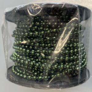 OUTLET Parelketting 4mm x 20 meter, groen