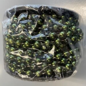 OUTLET Parelketting 8mm x 10 meter, groen