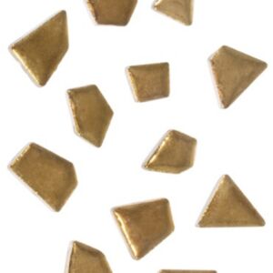 Keramische mozaiekstukjes, 100 gram, goud