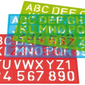 Lettersjabloon 40 mm