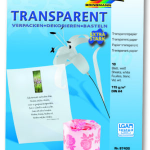 Transparantpapier 115gr A4 10v wit
