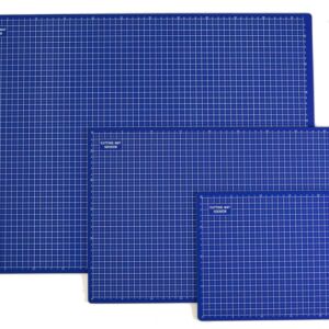Desq snijmat, blauw, 220x300x3mm