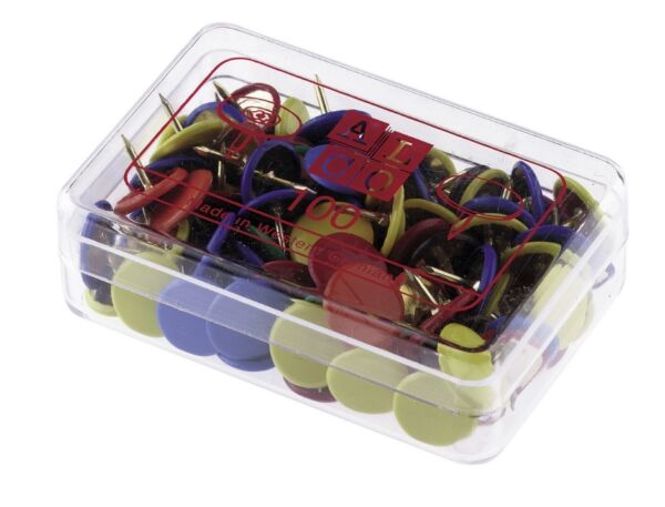 Punaises, 100 stuks, assortiment