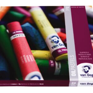 Talens van Gogh oliepastels, assortiment 24 stuks