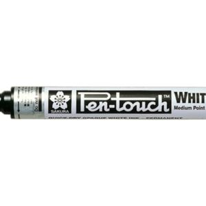 Sakura Pentouch lakmarker, wit, medium
