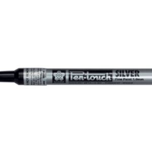 Sakura Pentouch lakmarker, zilver, fijn