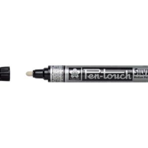 Sakura Pentouch lakmarker, zilver, medium