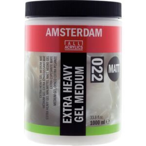 Talens Amsterdam extra heavy gelmedium mat 022, 1000 ml