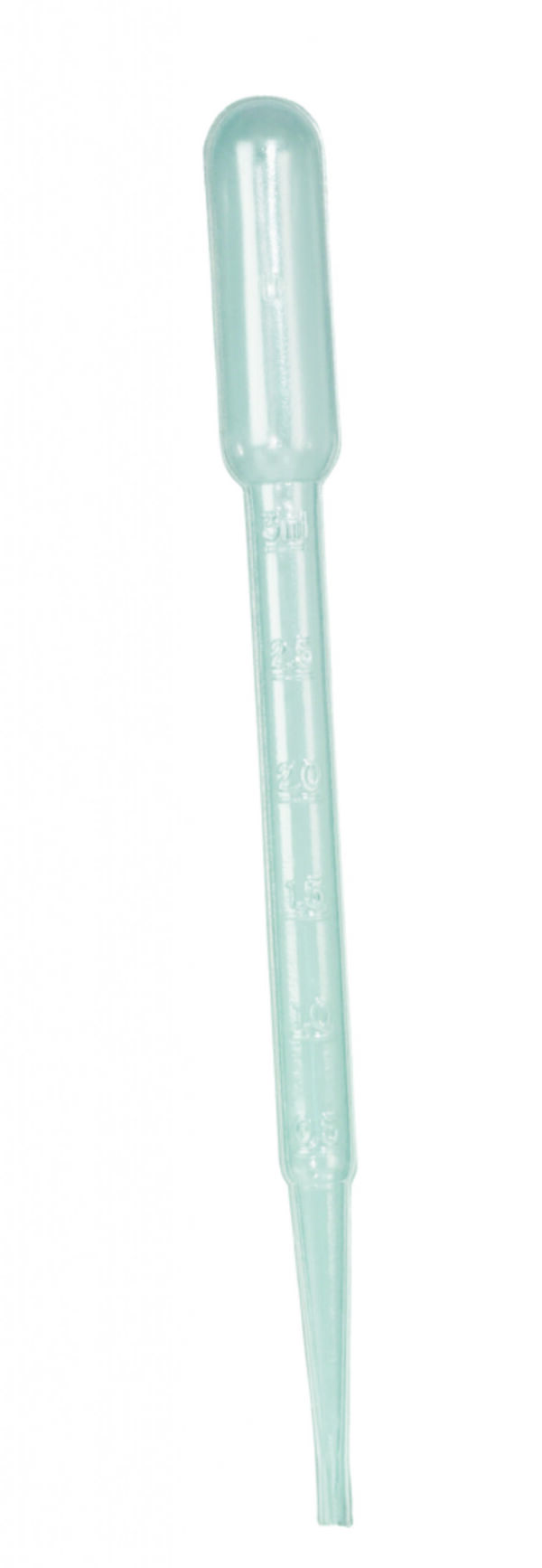 Lege kunststof pipetjes, 5 stuks
