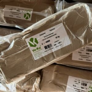 Ve-Ka grove chamotte klei, 10 kg, wit, K40