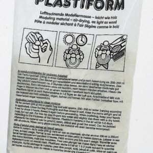 Plastiform lichtgewicht boetseerklei in poedervorm, 200 gram