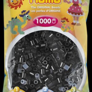 Hama midi strijkkralen, 1000 st, midi zwart