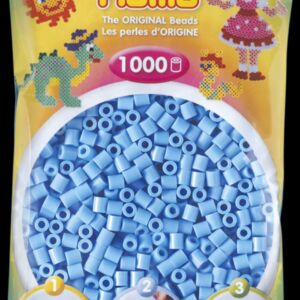 Hama midi strijkkralen, 1000 st, midi pastelblauw