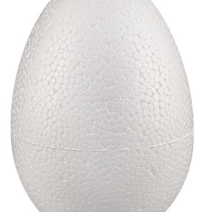 Styropor eieren, 5 stuks, 4,5 cm