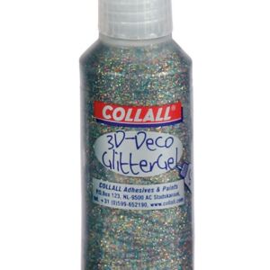 Colorall 3-D glittergel/glitterlijm deco, 50 ml, multicolor